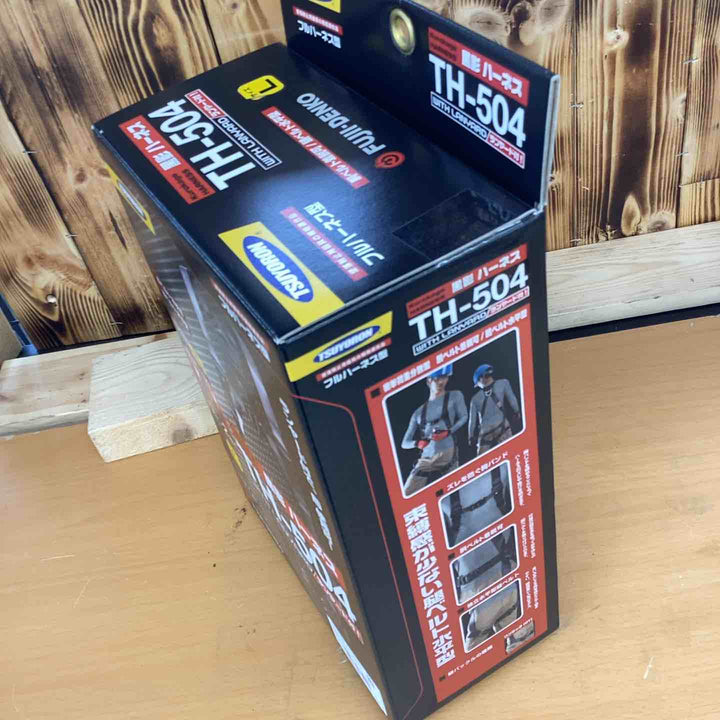 ◇ツヨロン(TSUYORON) 新規格 墜落制止用器具 クロカゲハーネス TH-504-2NV93SV-OT-DG-M-2R23-BX【越谷店】