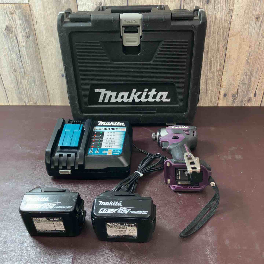 中古品】 マキタ(makita) 18V コードレスインパクトドライバー