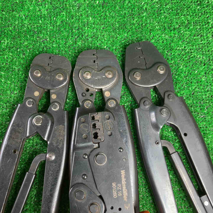 手動圧着工具セット YHT2622/CT-2230/PZ16 901260/YNT-1210S/NTK T-212/18-16 TYPE-F/YNT1614 H-7 計10点