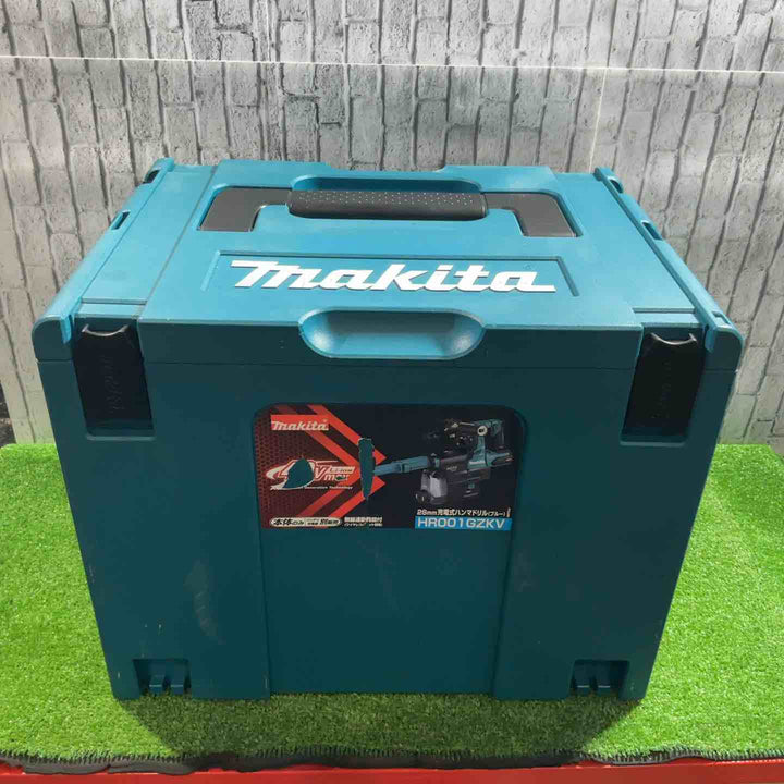 ★マキタ(makita) コードレスハンマドリル HR001GRDXV 動作確認済み 40V2.5Ah×2、集じんシステム、充電器、ハンドル、ストッパポール、ケース付き【川口店】