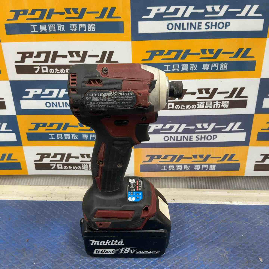 ★マキタ(makita) コードレスインパクトドライバー TD171DGXAR【草加店】