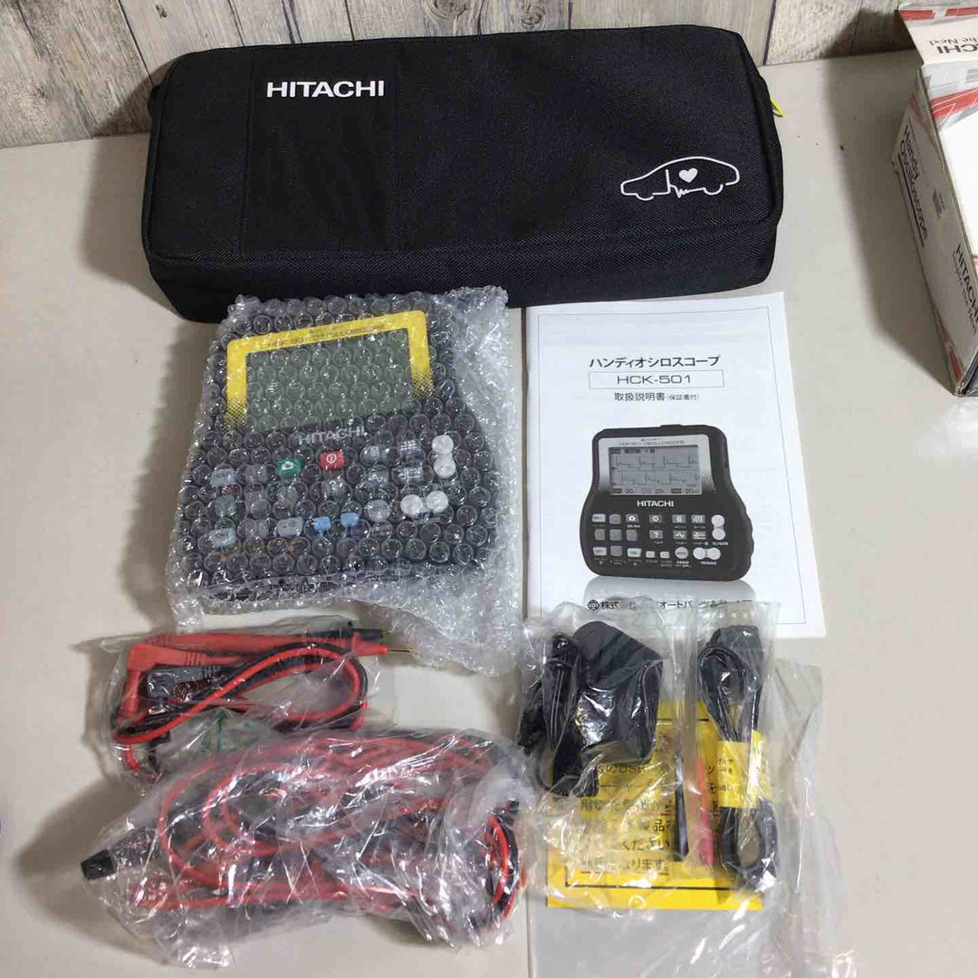 【未使用品】 HITACHI Handy ハンディオシロスコープ HCK-501 自動車整備用 日立 【戸田店】