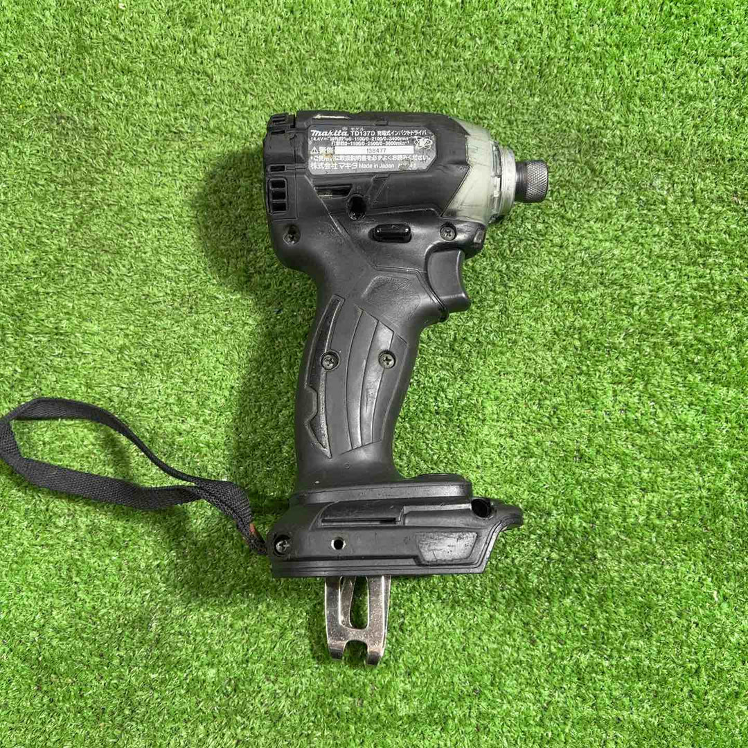 ★マキタ(makita) 14.4V コードレスインパクトドライバー TD137DRFXB 動作確認済み【川口店】