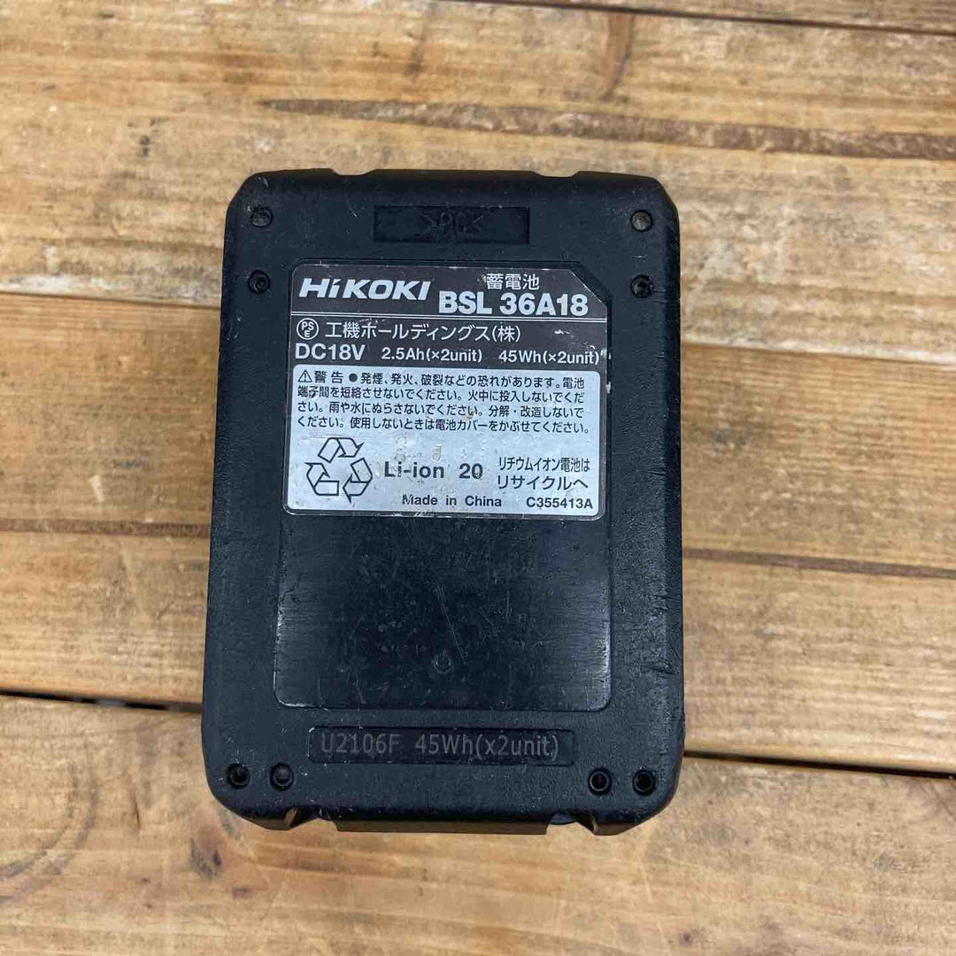 【中古品】 ハイコーキ(HIKOKI ※旧:日立工機) 36V コードレス集じん丸のこ C3605DYA(NN) バッテリー1個付属 【東大和店】