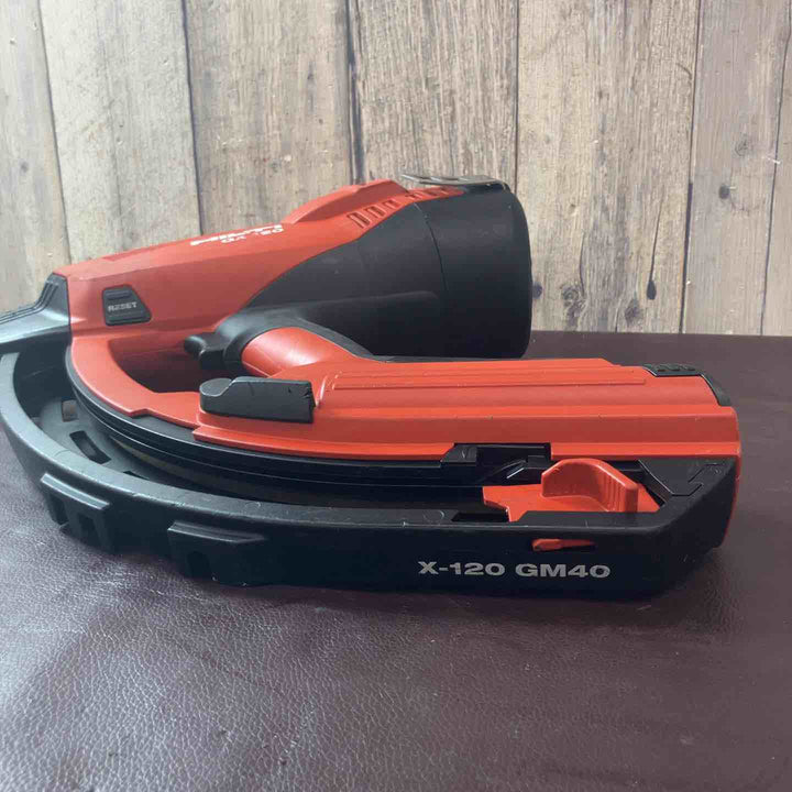 【中古品】ヒルティ(HILTI) ガス式鋲打機 GX120 ガスピン打機 ガス1本付属【東大和店】