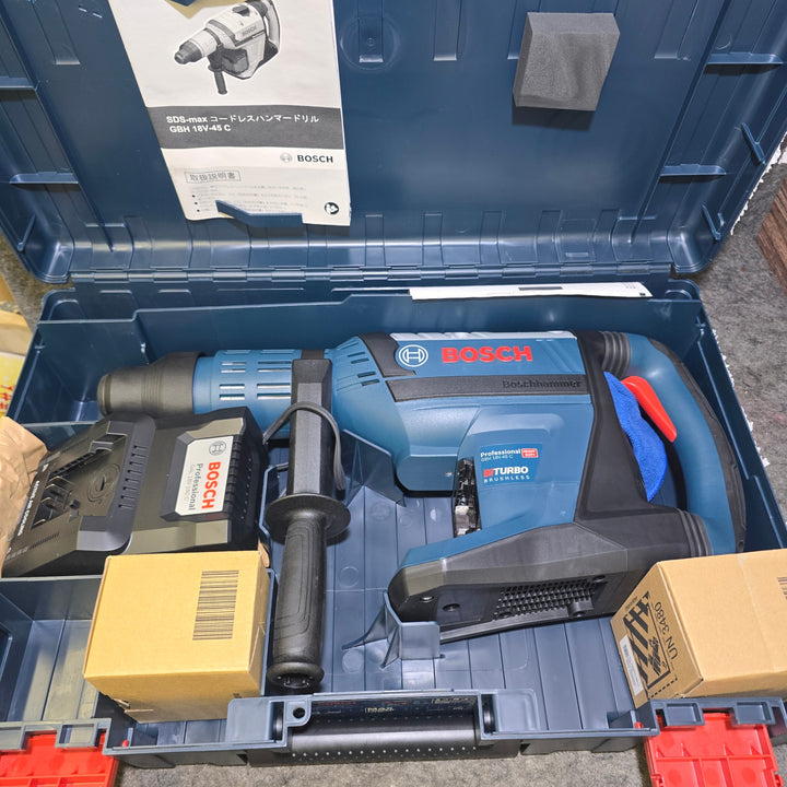 【特別特価！未使用品】BOSCH(ボッシュ) 18V コードレスハンマードリル GBH18V-45C【桶川店】