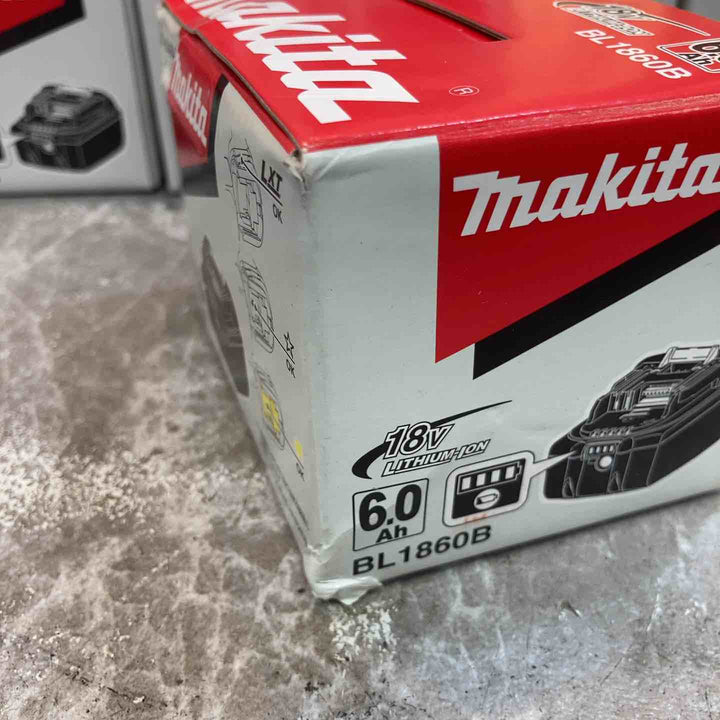 【未使用品】7個セット マキタ makita リチウムイオンバッテリー 18V 6.0Ah 商品詳細要確認【八潮店】