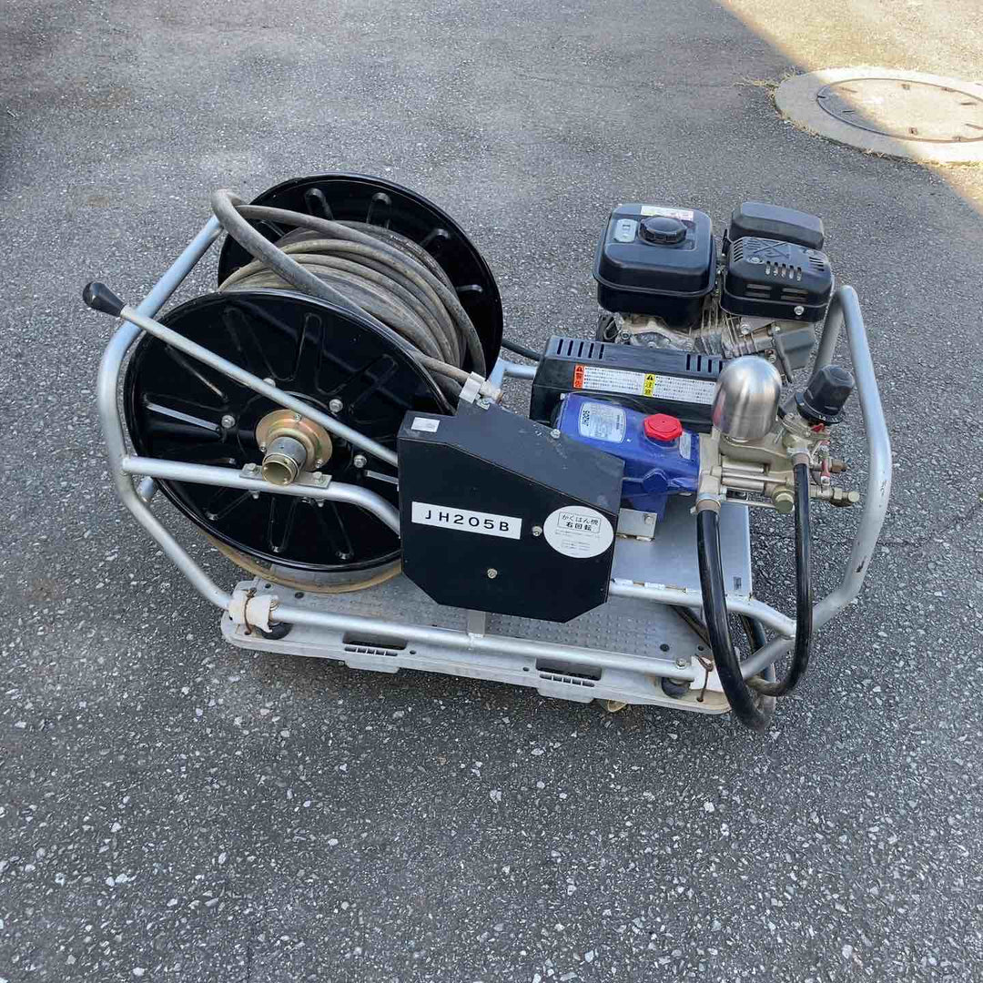 【店頭受取り限定】◇丸山(BIG-M) エンジン噴霧器 JH205B 台車付き、ガン無し【鴻巣店】