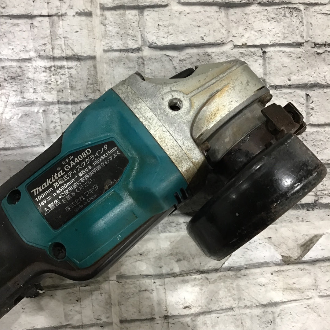 ★マキタ(makita) 100mmコードレスディスクグラインダ GA408DZ【川口店】