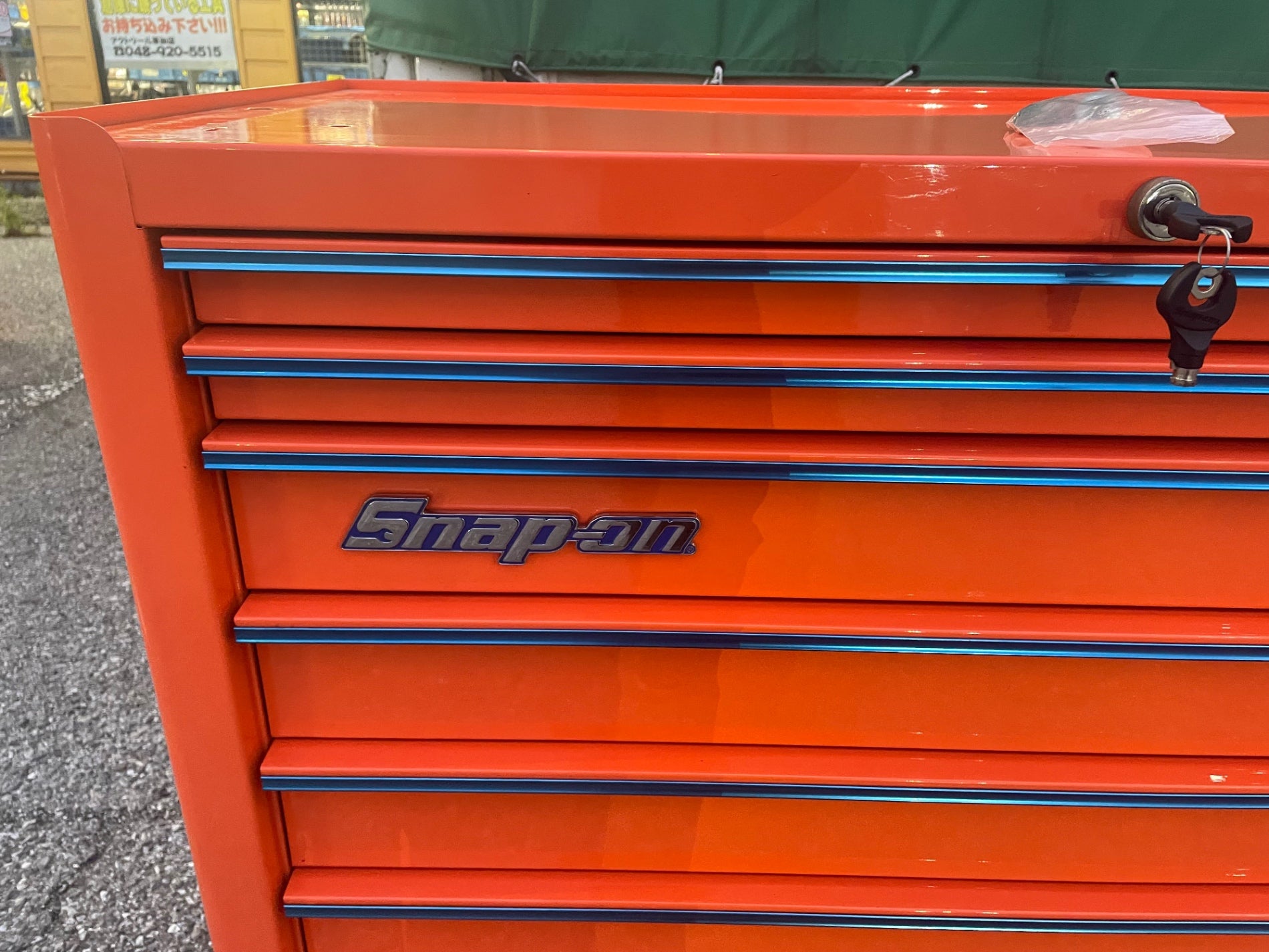 店頭受取り限定】スナップオン Snap on KRA4107 キャビネット 7段 スナップオン純正部品交換整備済み 【【草加店】 –  アクトツールオンラインショップ