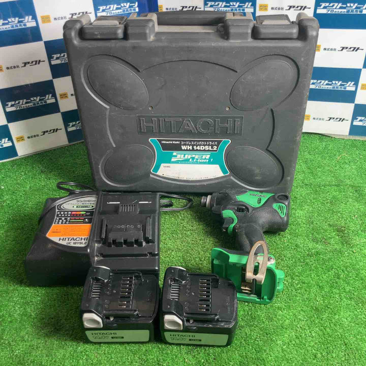 ハイコーキ(HIKOKI ※旧:日立工機) コードレスインパクトドライバー WH14DSL2(2LSCK)【草加店】