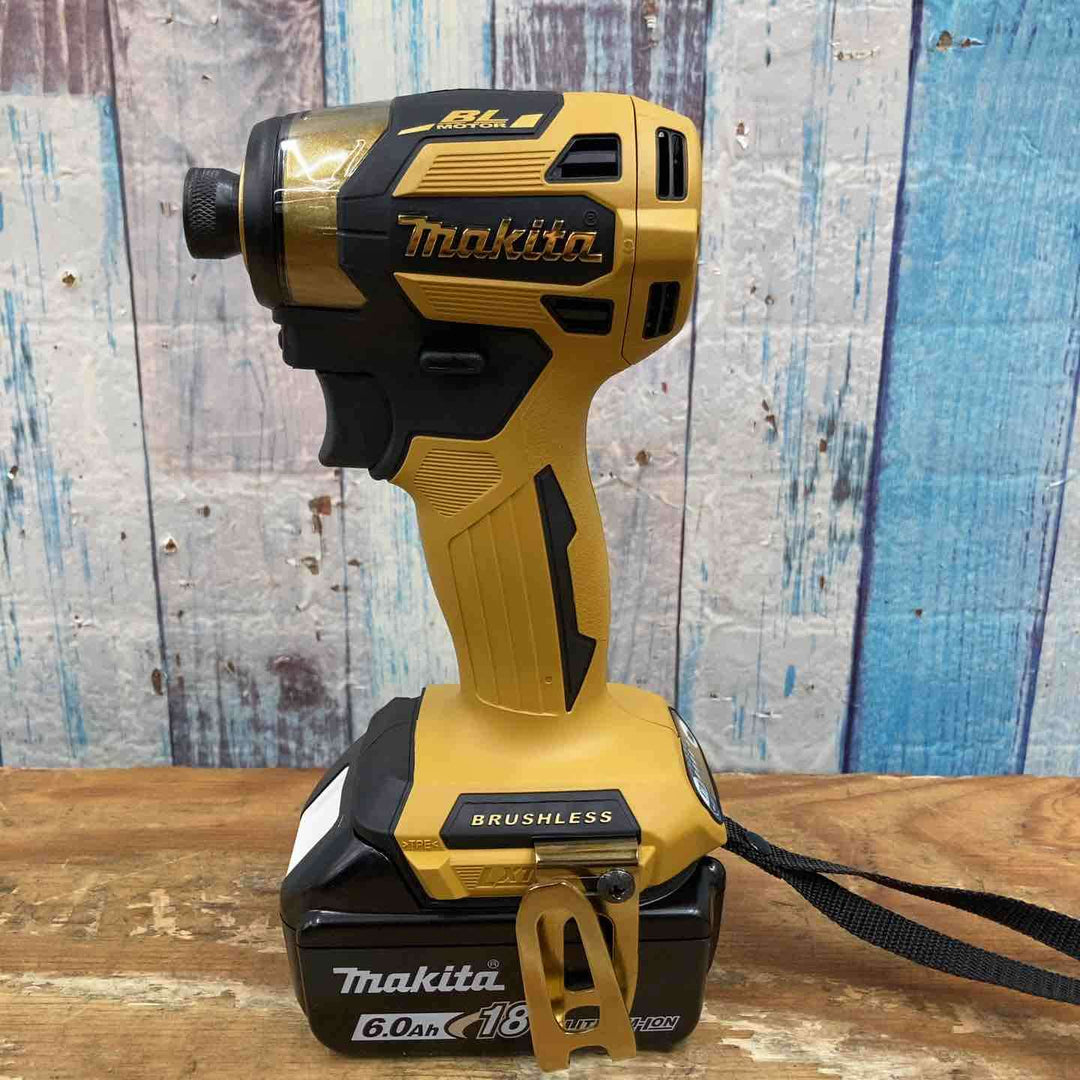 【未使用品】マキタ makita コードレスインパクトドライバー TD173DGXPY プレミアムイエロー 20周年 限定色 プレミアムカラー【柏店】