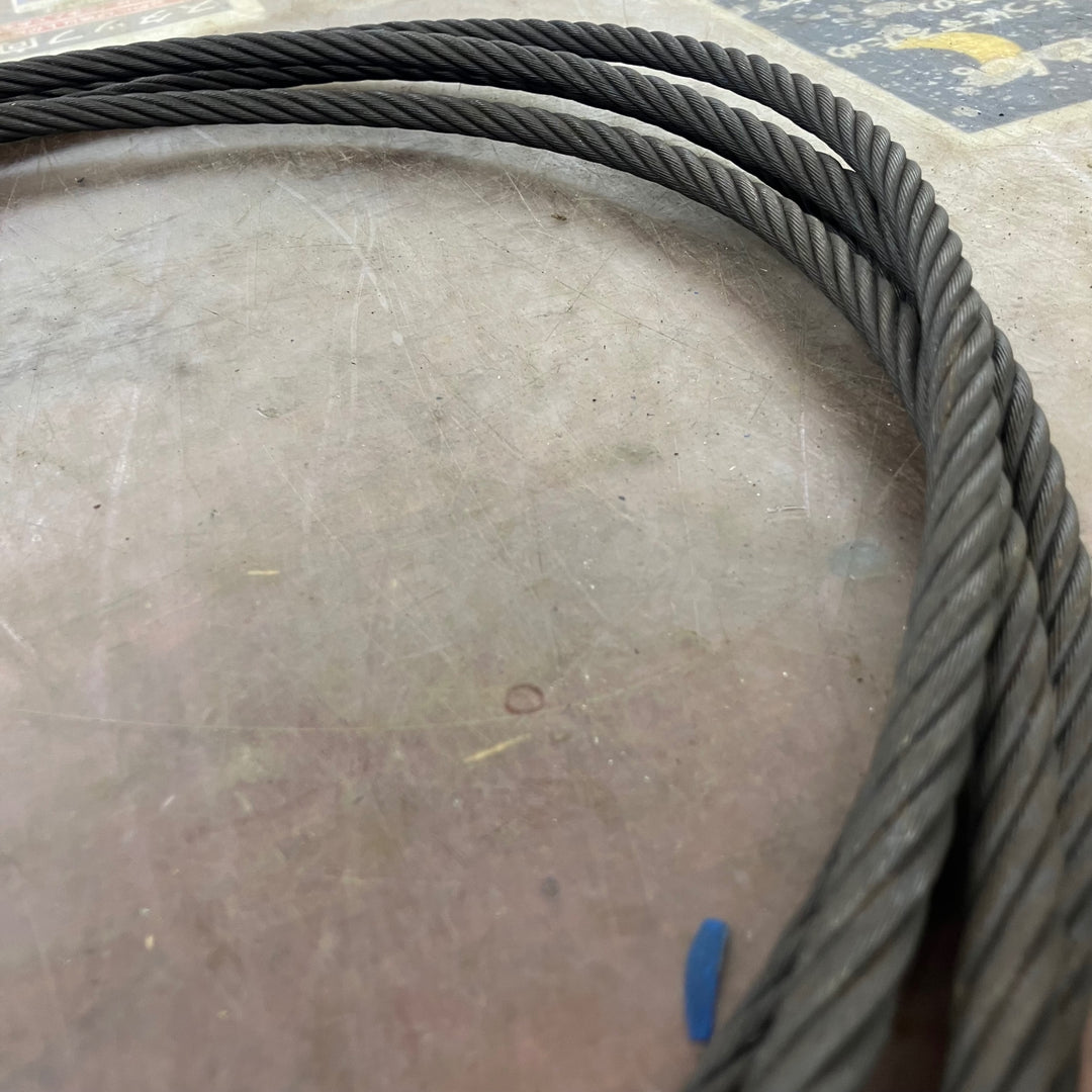 ◇タイヨー 4点吊りワイヤー 1t ワイヤースリング 玉掛け 全長約1400mm【柏店】