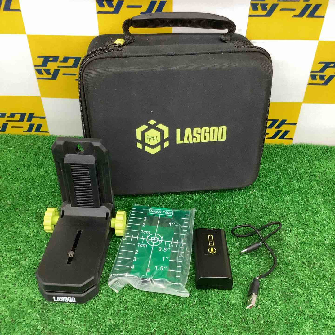 ◇LASGOO グリーンレーザー墨出し器 LG-3D【越谷店】