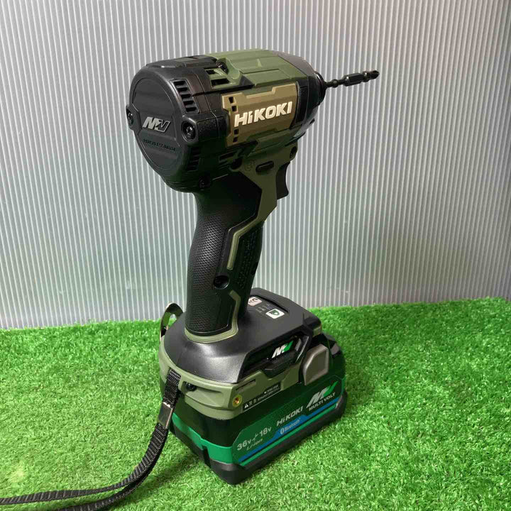 ★ハイコーキ(HIKOKI ※旧:日立工機) コードレスインパクトドライバ フォレストグリーン WH36DD(2XHGSZ)【岩槻店】