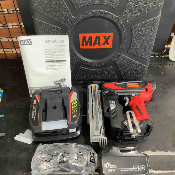 ★マックス(MAX) コードレスフィニッシュネイラ TJ-35FN3-BC/1850A【草加店】