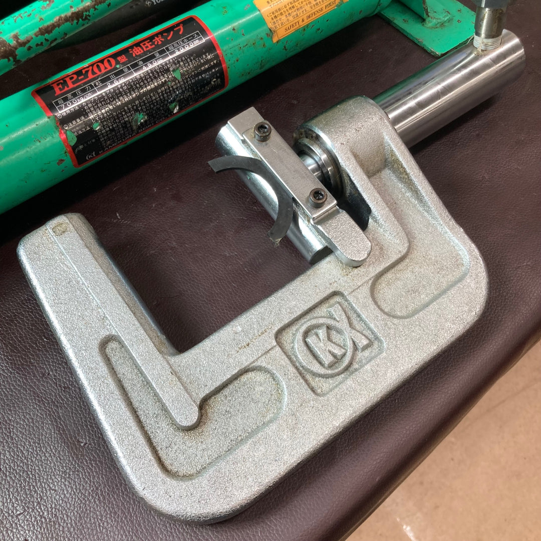 【中古品】◇亀倉精機 手動油圧式パイプ断水機 EP-700/P-50N【東大和店】