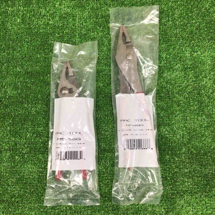 【未使用品】 マックツール/MACTOOLS スリップジョイントプライヤー M546G/M548G＊2本セット 【鴻巣店】