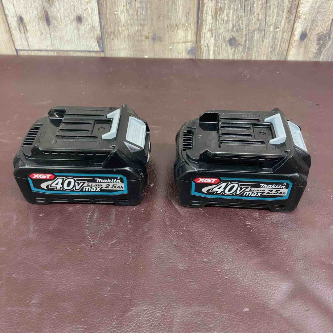 【中古品】 マキタ(makita) リチウムイオンバッテリー 40Vmax/2.5Ah BL4025 2個まとめ 【東大和店】