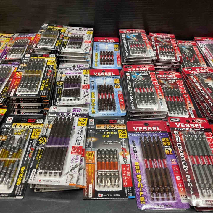 ▼ビット5本入り×100個まとめ売り！ANEX アネックス 龍靭 VESSEL ベッセル サキスボ等♪ +インパクト用【川越店】