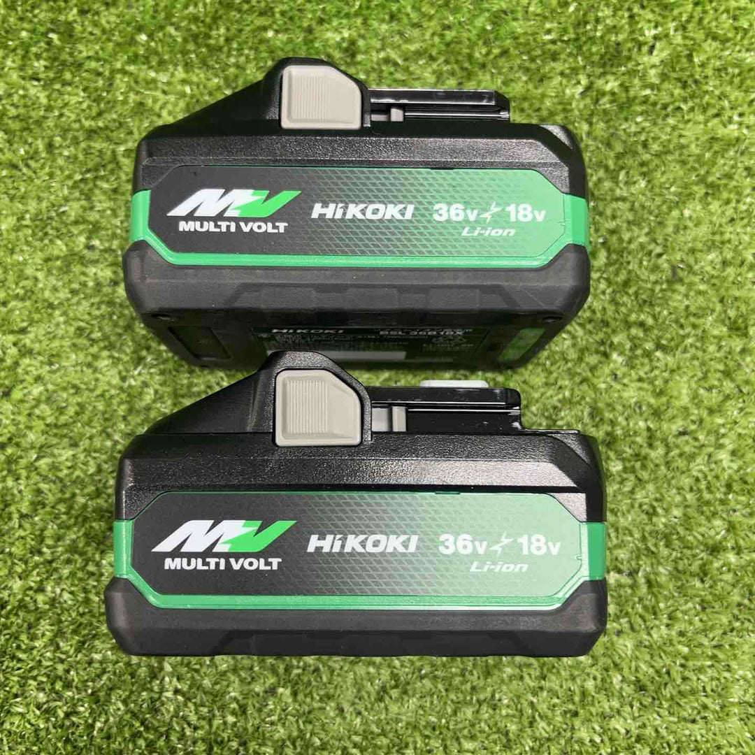 ★ハイコーキ(HIKOKI ※旧:日立工機) リチウムイオンバッテリー 36V/4.0Ah BSL36B18X 2個セット【川崎店】