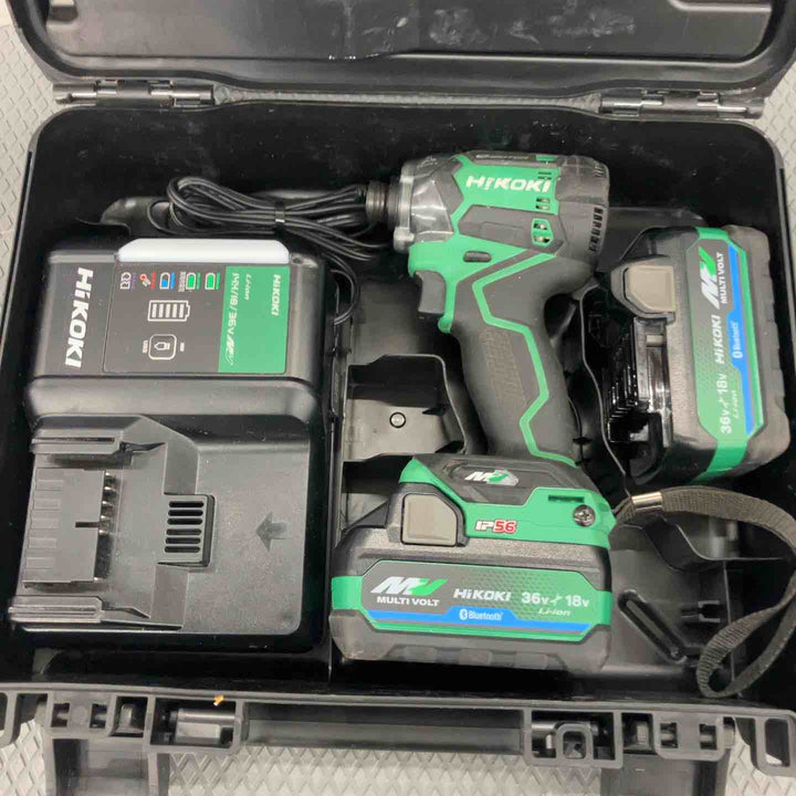 【中古品】ハイコーキ(HIKOKI ※旧:日立工機) コードレスインパクトドライバー WH36DC(2XPSZ)(L)【所沢店】
