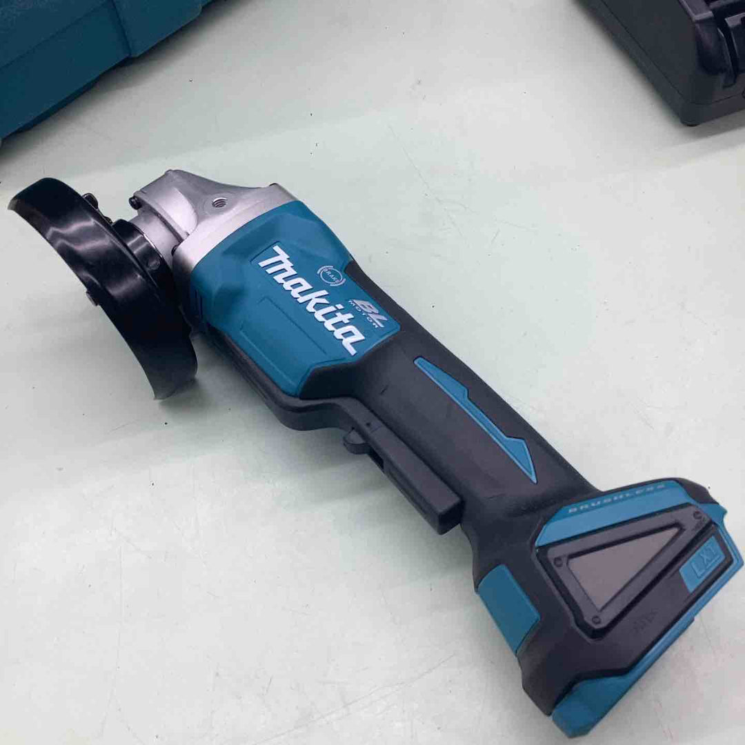 ★マキタ(makita) 100mm コードレスディスクグラインダ GA408DRGX パドルスイッチ 発熱保護 再起動防止 【越谷店】