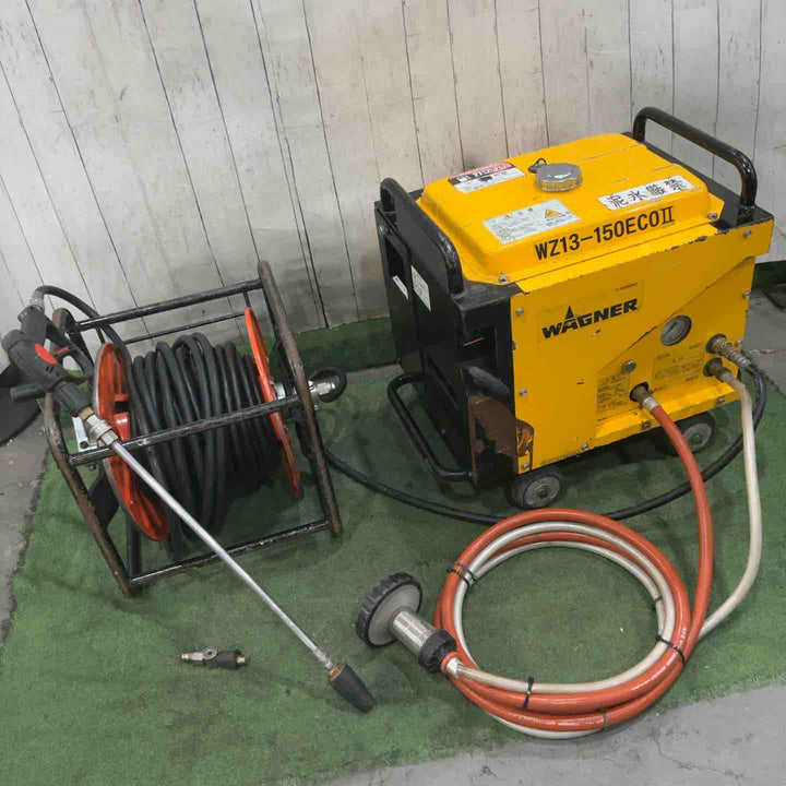 【店頭受取り限定】◇ワグナー(WAGNER) エンジン高圧洗浄機 WZ13-150ECOⅡ WZ13-150ECO2 動作確認済【川口店】