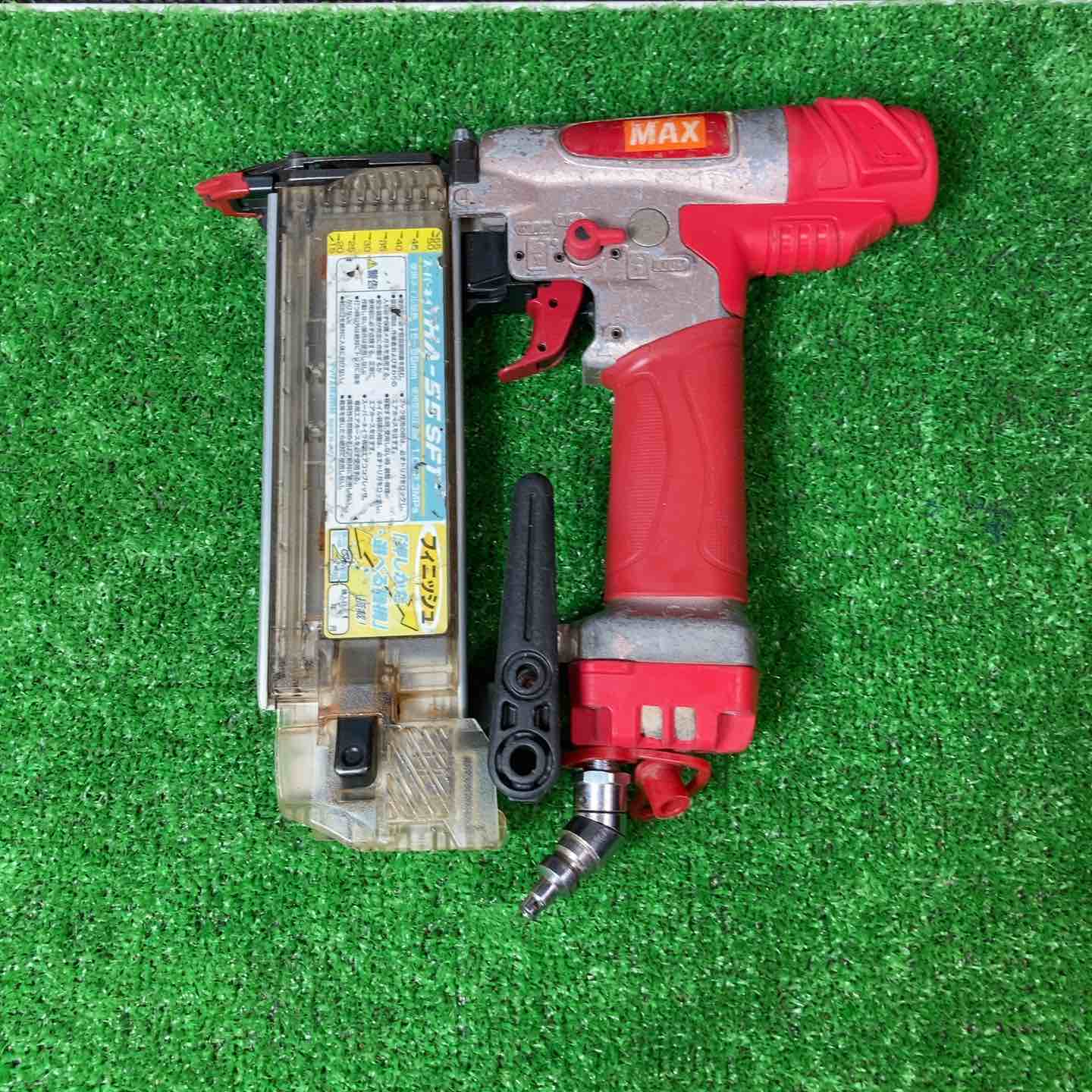 MAX　高圧　中古　スーパーネイラ（フィニッシュ）HA-55SF1(D) Amazon | マックス(MAX) 高圧フィニッシュネイラ HA-55SF1(D