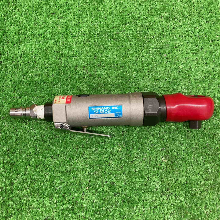 【現状品】 信濃/シナノ/SHINANO 3/8" エアーラチェットレンチ SI-1202 【鴻巣店】