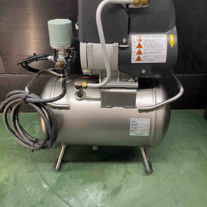 ◇日立産機(HITACHI) ベビコン 0.2LE-8S 常圧エアコンプレッサ 吐出口止め弁付いていません。【戸田店】