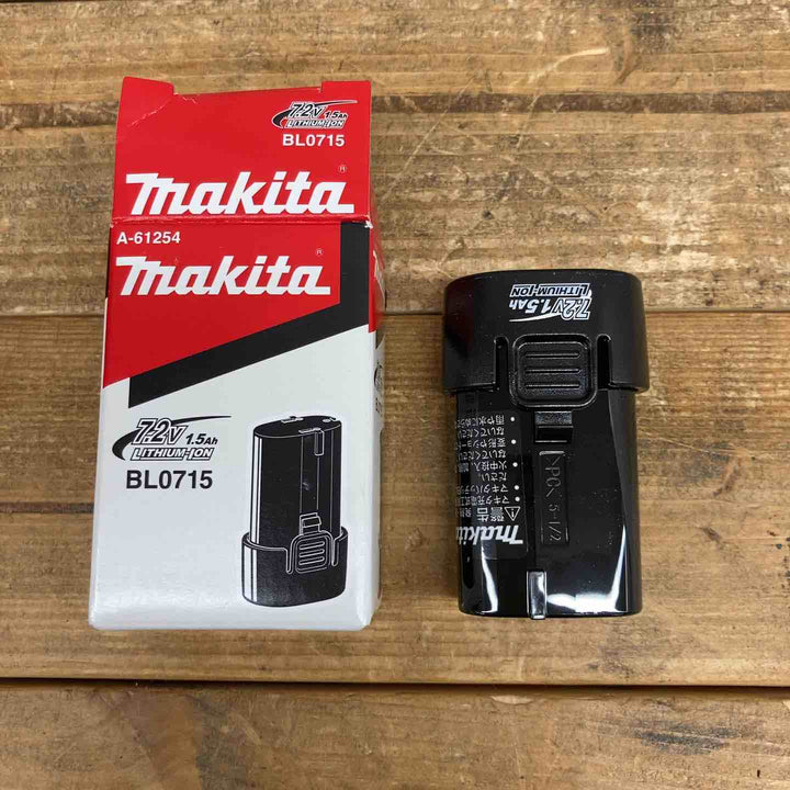 ★マキタ(makita) リチウムイオンバッテリー 7.2V/1.5Ah BL0715【東大和店】