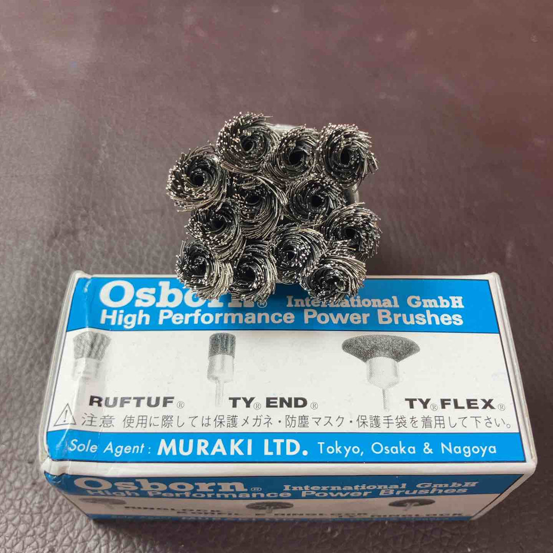 【未使用品(店頭展示品)】 OSBORN 工業用ブラシ RUFTUF(ラフタフ) 30316 10個 【東大和店】