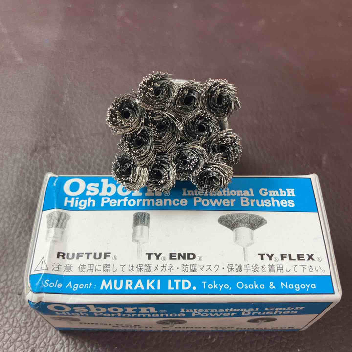 【未使用品(店頭展示品)】 OSBORN 工業用ブラシ RUFTUF(ラフタフ) 30316 10個 【東大和店】