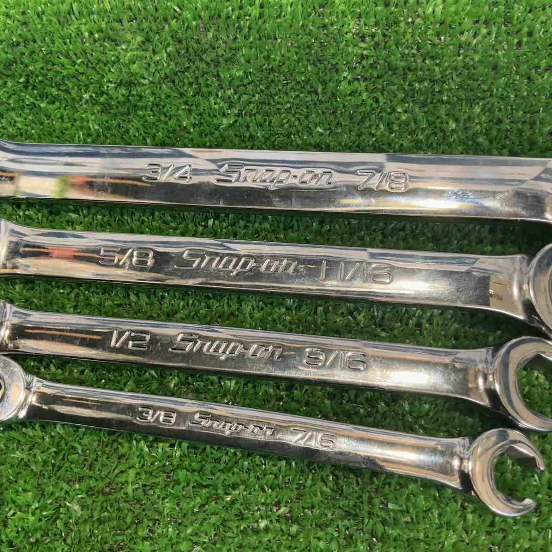 スナップオン(Snap-on) フランクドライブ ダブルフレアナットレンチ 4本 RXFS1214B RXFS1618B RXFS2022B RXFS2428B【草加店】