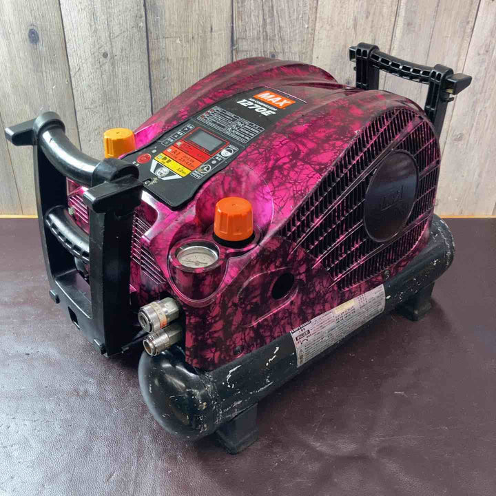 【中古品】マックス(MAX) 常圧/高圧エアコンプレッサー AK-HL1270E ガイアピンク【東大和店】