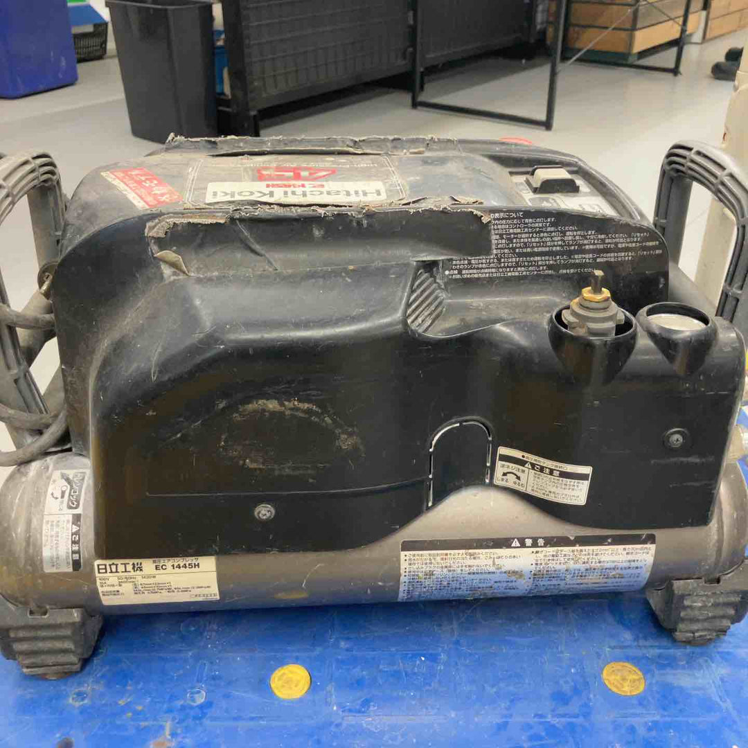 【中古(ジャンク)】★ハイコーキ(HIKOKI ※旧:日立工機) エアコンプレッサー EC1445H【戸田店】