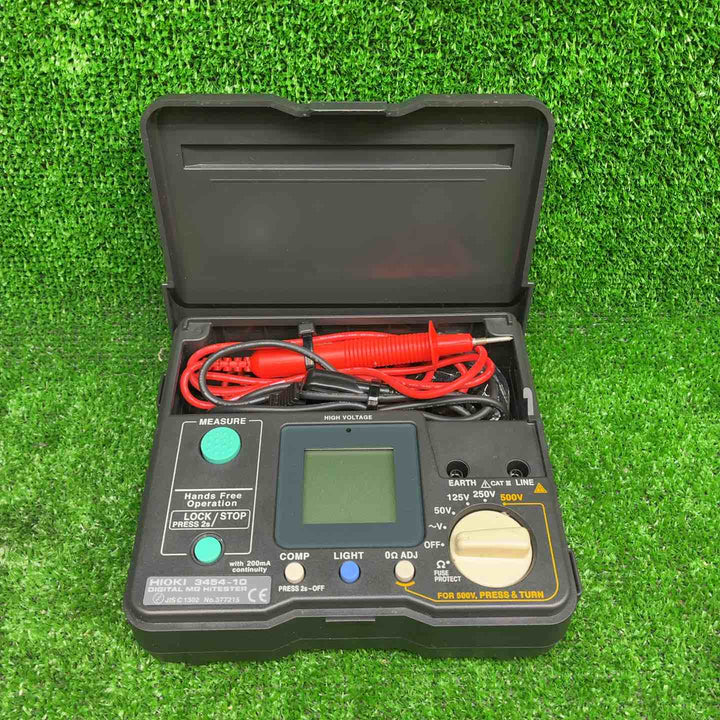 日置電機(HIOKI) デジタルメグオームハイテスタ 3454-10【藤沢店】