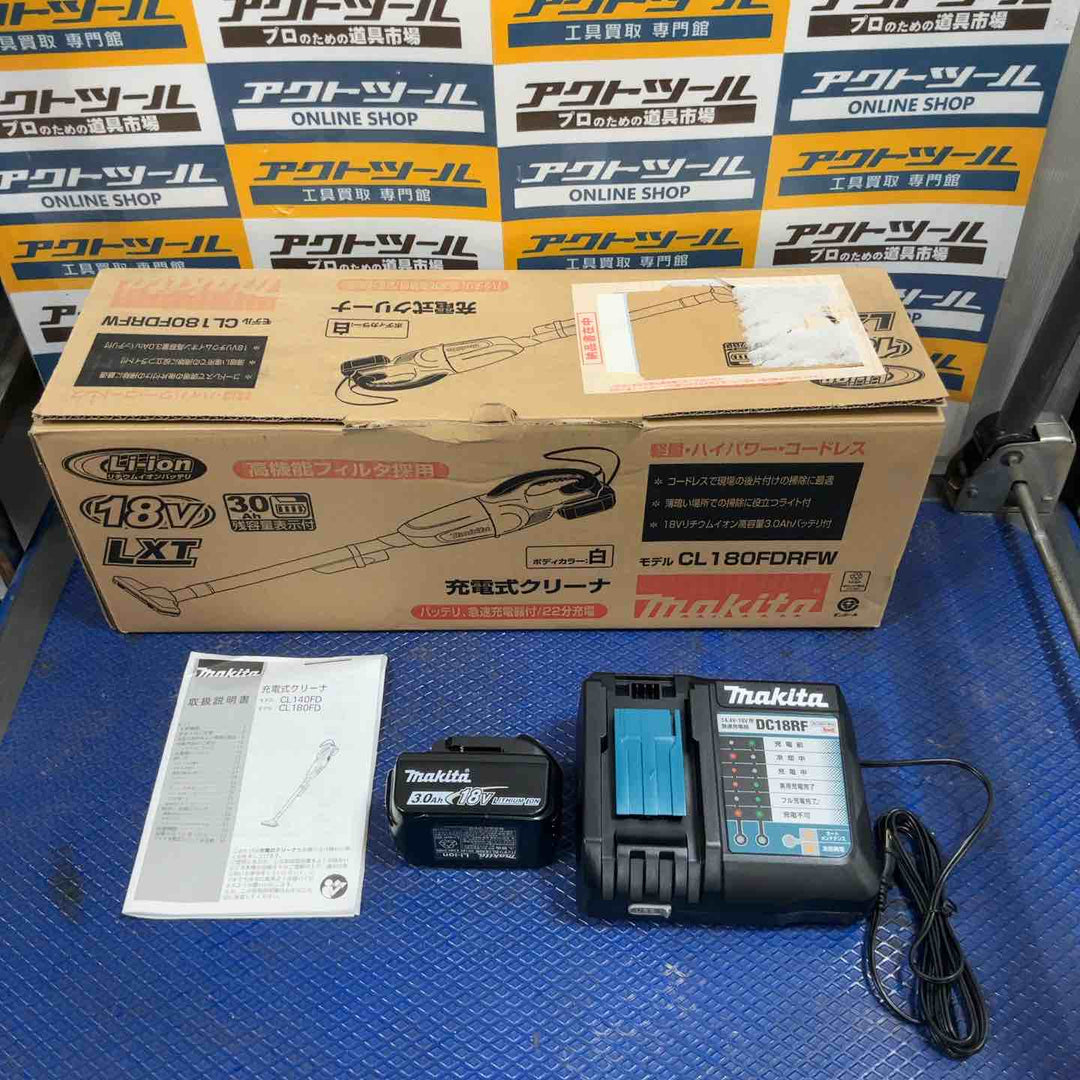 ◇マキタ(makita) コードレスクリーナー CL180FDRFW【草加店】
