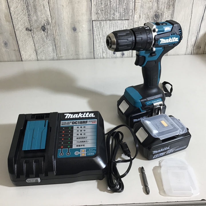 【未使用品】★即決価格 マキタ makita 18V コードレス振動ドリルドライバー HP487DRGX【戸田店】