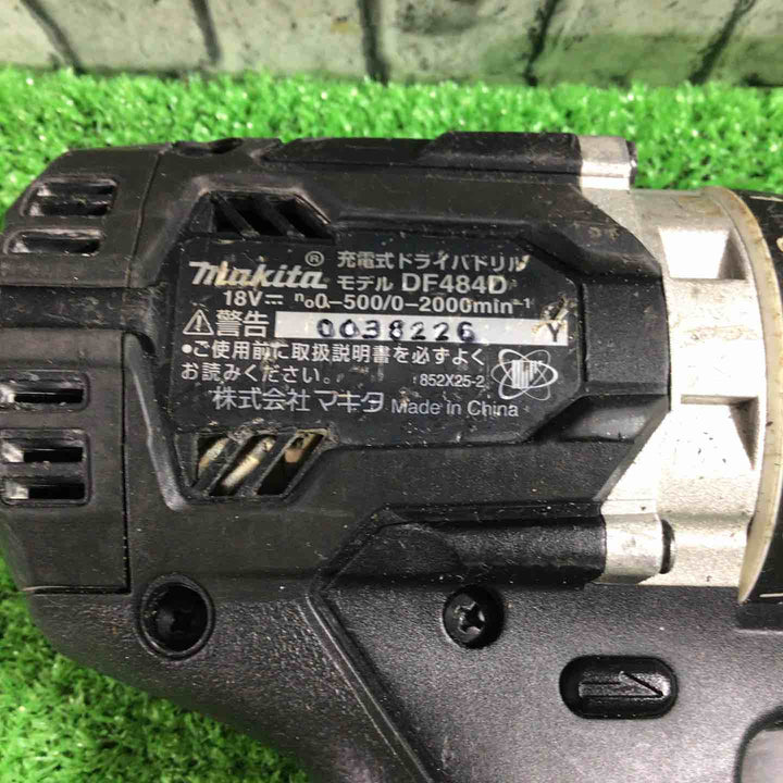 ◇マキタ(makita) コードレスドリルドライバー 18V DF484DRGXB 黒 動作確認済【川口店】