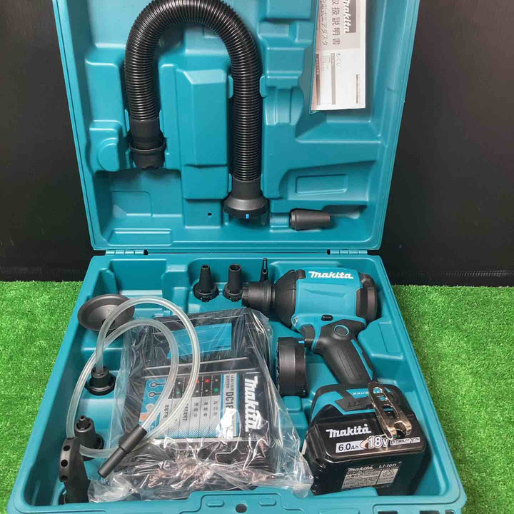 【美品】★マキタ(makita) コードレスエアダスタ AS180DZ 充電1回のバッテリー・充電器・ケース付！【岩槻店】