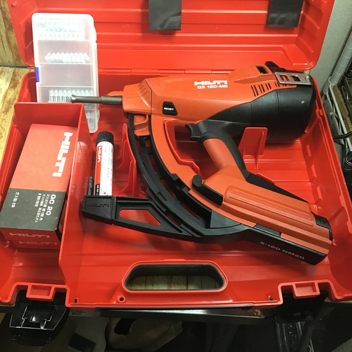 〇ヒルティ(HILTI) ガス式鋲打機 GX120-ME 電気・機械設備用【川崎店】