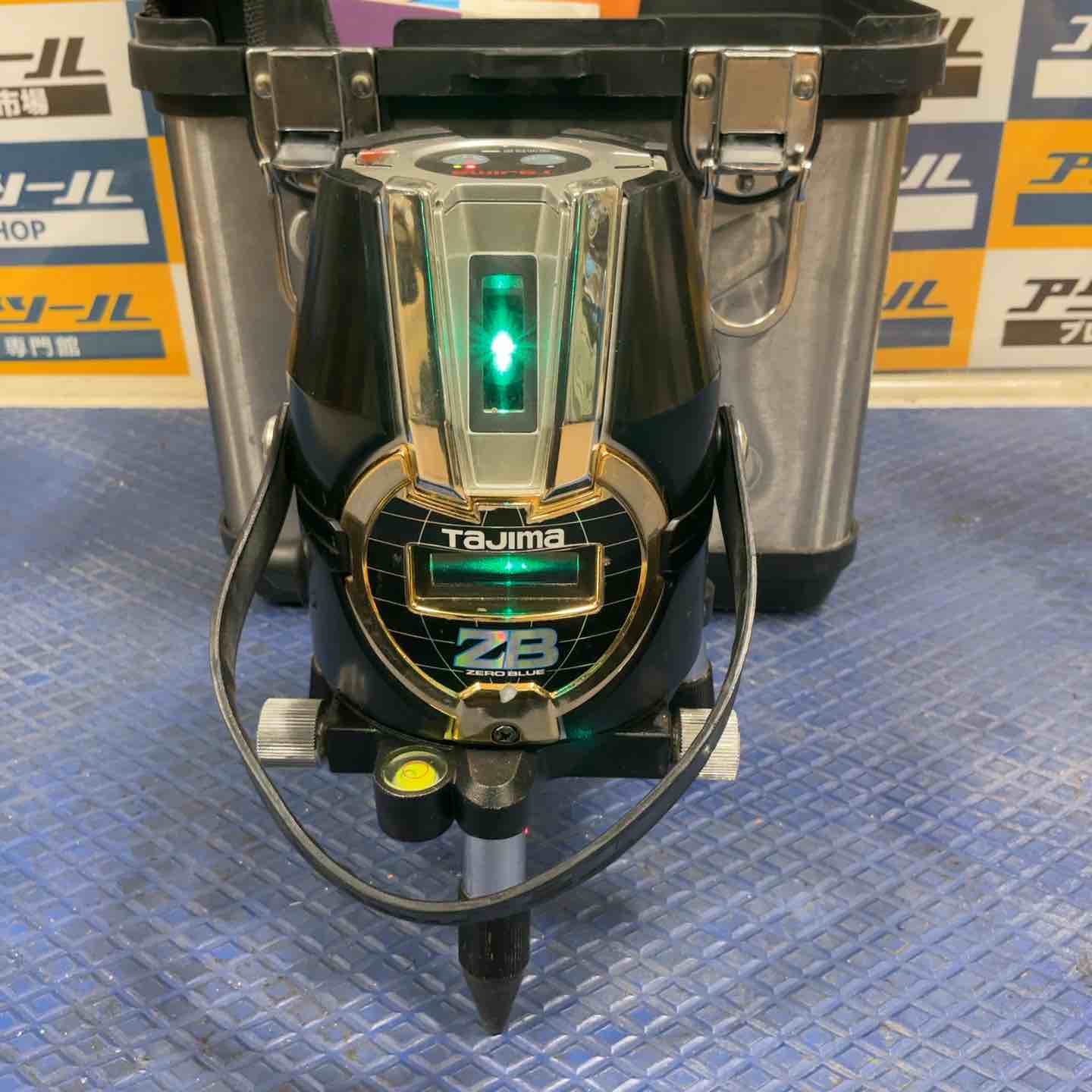 ◇タジマ レーザー墨出し器 矩十字・横 ZEROB-KJY ブルー