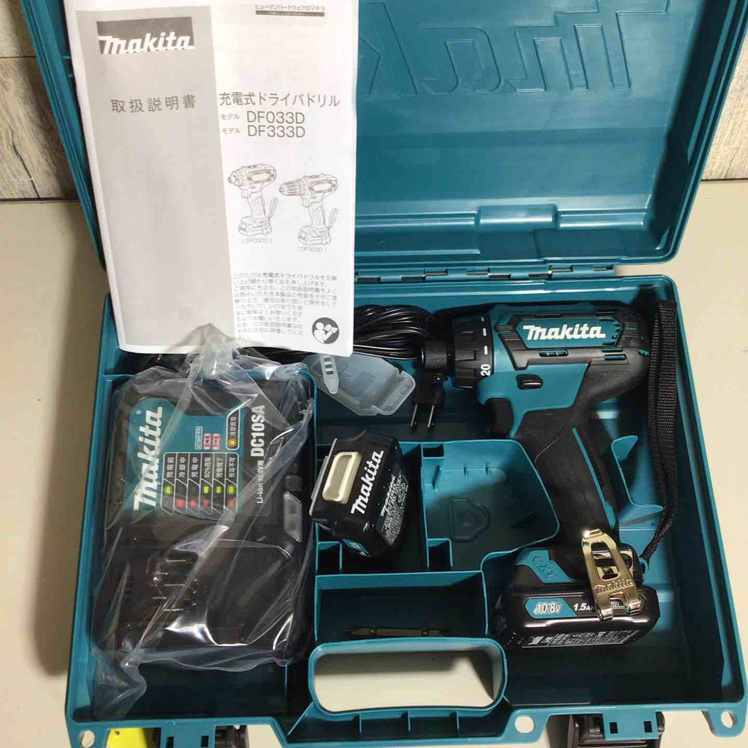 ★マキタ(makita) コードレスドリルドライバー DF033DSHX【戸田店】