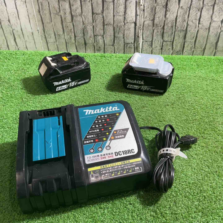 ★マキタ(makita) コードレス丸のこ HS474DRGXB 動作確認済【川口店】