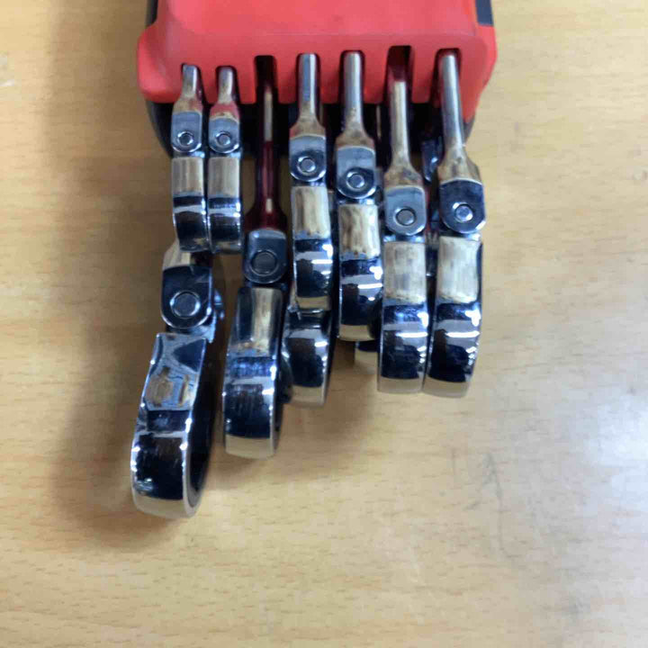 MACTOOLS PTTRAY-12 フレックス コンビネーション ギア レンチ セット　サイズ10のみ欠品【越谷店】