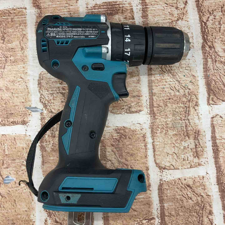★マキタ(makita) コードレス振動ドリルドライバー HP487DZ【所沢店】