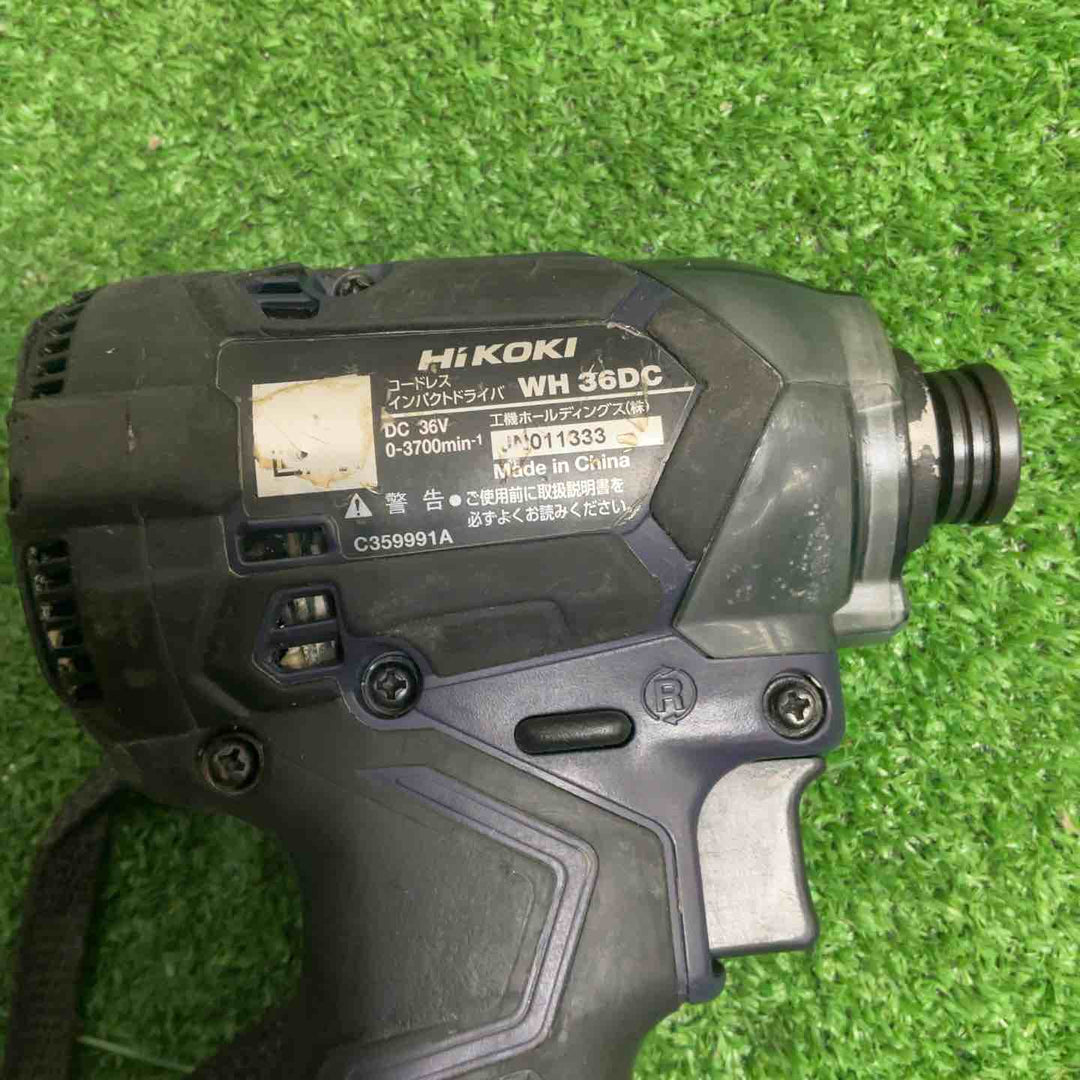 ★ハイコーキ(HIKOKI ※旧:日立工機) コードレスインパクトドライバー WH36DC(NND)【草加店】