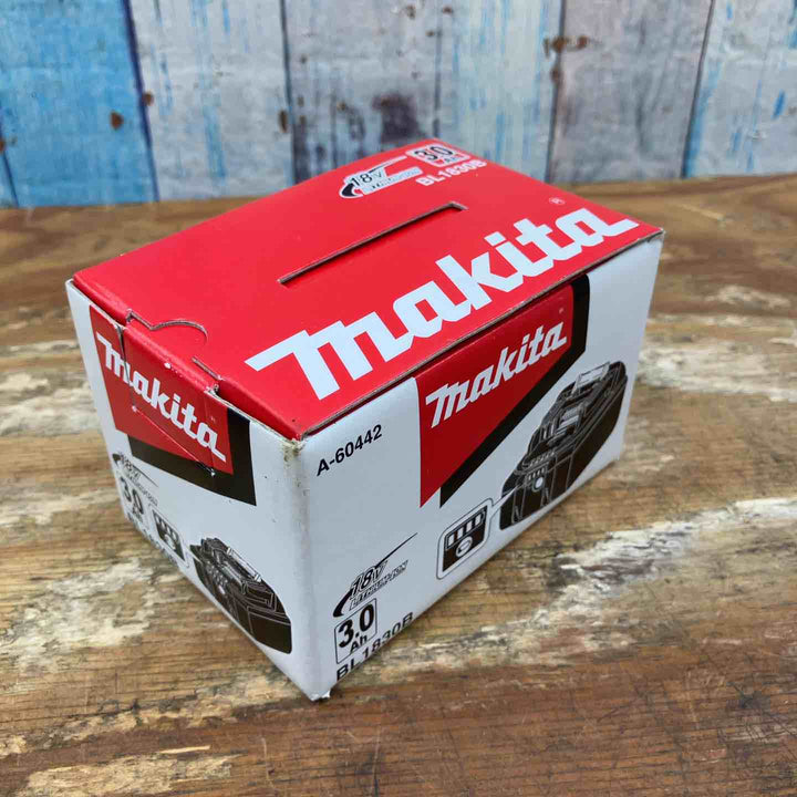 【未使用品】純正品 ★マキタ(makita) リチウムイオンバッテリー 18V/3.0Ah BL1830B【柏店】